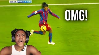 IshowSpeed Reage ao Ronaldinho Legendado [upl. by Litta]