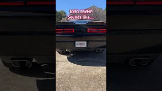 Cold Start Idle Revs 1050 RWHP Dodge Challenger SRT Ghoul see FULL VIDEO dodgedemon RTLife [upl. by Ineslta]