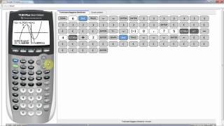 Grafische rekenmachine TI 84 Toppen Snijpunten en Nulpunten [upl. by Tesil241]