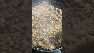 Easy Mexican Ground Beef recipe shortsfeed shorts [upl. by Yecaw]