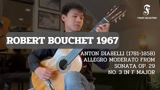 Robert Bouchet 1967 Anton Diabelli 17811858  I Allegro Moderato from Sonata op 29 [upl. by Mukerji]