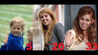 Princess Beatrice from 0 to 35 years old [upl. by Wystand]