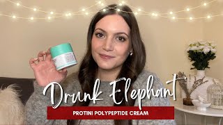 DRUNK ELEPHANT PROTINI POLYPEPTIDE CREAM  VALE A PENA HÁ ALTERNATIVAS  ESPECIAL DE NATAL 9 [upl. by Etnelav]