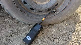 Woscher i6 tyre inflator real review [upl. by Ahsilam]