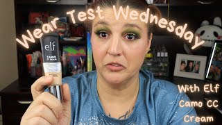 Wear Test Wednesday With Elf Camo CC Cream weartest foundationweartest weartestwednesday elf [upl. by Bernt]