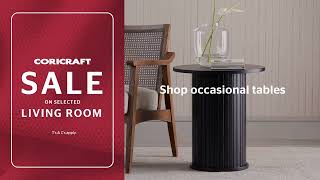 Coricraft SALE Up to 50 off on Living Room [upl. by Gnilrits]