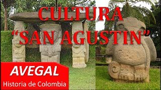 CULTURA SAN AGUSTIN  COLOMBIA  AEDUCACION [upl. by Freeman]