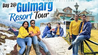 Our day at Gulmarg VLOG  Must visit in Kashmir  Best stay at Heevan  Resort Tour  SSK [upl. by Yerfej557]