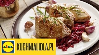 🍗 Tradycyjna kaczka konfitowana po czesku  Roman Paulus  Przepisy Kuchni Lidla [upl. by Nailij]