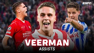 Alle ASSISTS van JOEY VEERMAN in de Eredivisie 🅰️👏 [upl. by Amsaj850]