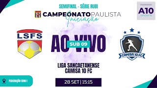 LIGA SANCAETANENSE x CAMISA 10 FC  CAMPEONATO PAULISTA  SUB 09 [upl. by Jannery]