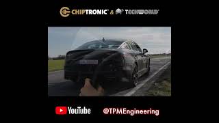 Kia Stinger GT 0100 amp 0200Kmh chiptronic techworld chiptuning [upl. by Ellerol]