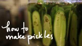 How to Make Pickles [upl. by Ecirrehs]