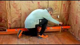 Leveling a Sloping Bedroom Floor [upl. by Annais]