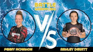 Battle Grappling 8 145lbs Advanced Match Penny McMahon VS Ashley Dewitt [upl. by Akela]