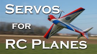 How I choose my servos for RC planes  F3A Basics [upl. by Nagem]