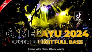 DJ MELAYU 2024  DJ HATIKU BERTAYA X CINTA TIGA SEGI  DUGEM FUNKOT FULL BASS [upl. by Flavius]