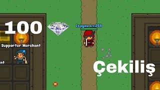 100 Diamond Çekiliş  Rucoy Online [upl. by Nuyh]