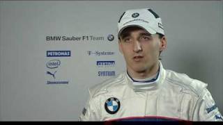 Robert Kubica BMW Sauber F1 Team Driver 2009 [upl. by Adnahsor794]