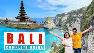 Bali Travel Guide  Bali Tourist Places  Bali from India Guide Bali Trip  Places to visit in Bali [upl. by Bugbee277]