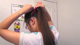 5 Quick And Easy Ponytails  Athletes Must Watch [upl. by Lilaj]