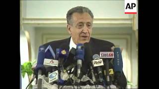 Presser by UN special envoy on Afghanistan Lakhdar Brahimi [upl. by Hamford]