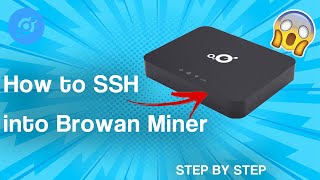 How to SSH into BrowanPanther X2 miner  2024 [upl. by Inverson]