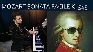 Basics of Style Mozart Sonata in C Major K 545 Tutorial [upl. by Dyan]