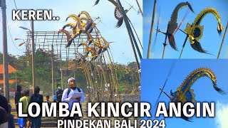 JUARA LOMBA KINCIR ANGIN PINDEKAN BALI  PANTAI PADANGGALAK DENPASAR BALI 2024 [upl. by Rey624]