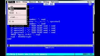 QBasic programming tutorial [upl. by Lednyc480]