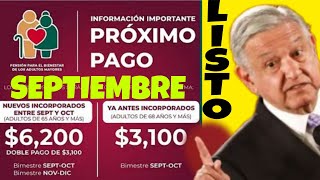 SEPTIEMBRE INICIAN DEPÓSITOS 3100 QUIÉN CÓMO Y CUÁNDO [upl. by Syned781]