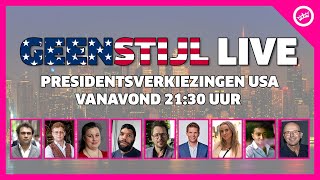 LIVESTREAM GEENSTIJL AMERIKAANSE VERKIEZINGSNACHT [upl. by Ysac735]