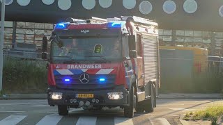 Brandweer Laak TS 15 7630 en Politie met spoed naar een buitenbrand in Den Haag [upl. by Anitak]