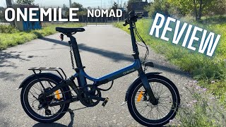 Onemile Nomad Review  Klein leicht praktisch und stylish  EBike im Test [upl. by Henigman]