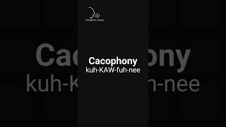 How to Pronounce Cacophony Like a Total Snob pronunciationmatters phoneticsvocabulary [upl. by Lecroy97]