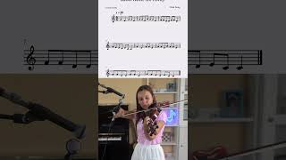 BeginnerFriendly Violin Tutorial Rain Rain Go Away  Free Sheet Music amp Accompaniment [upl. by Annatnas72]