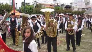 A BANDA ALVARENSE NA DESPEDIDA DA FESTA POVO E COMISSÃO DE FESTA [upl. by Ardnued714]