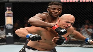 Francis Ngannou vs Junior dos Santos UFC Fight Night FULL FIGHT CHAMPIONS [upl. by Solotsopa569]