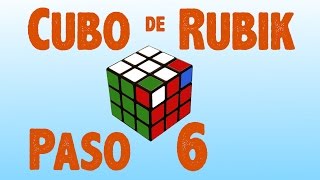 Resolver cubo de Rubik Paso 6 [upl. by Alaunnoif]