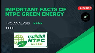 NTPC Green energy IPO  Key facts amp analysis [upl. by Abana]