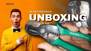 ihanbon 86302 wire cutter unboxingwirecutter unboxing unboxingvideo [upl. by Enilesor70]