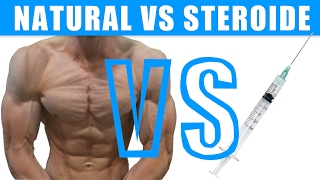 Studie Natural vs Steroide  Muskelaufbau ohne Training  Testosteron Enantat [upl. by Atsira]