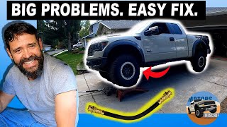 Ford Raptor Brake Line How To Fix Stopping Issues [upl. by Eob275]