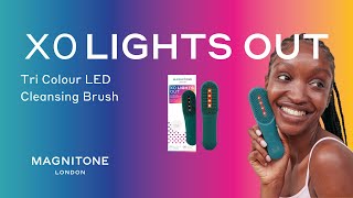 Introducing MAGNITONE XO Lights Out LED Micro Sonic Silicone Cleansing Brush [upl. by Airdnahc]