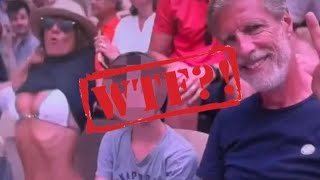 WTF Fan Flashes at the Olympics [upl. by Ynar187]