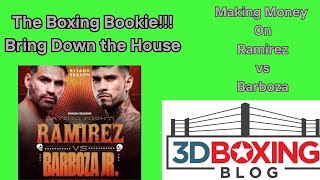 MAKE MONEY W the Boxing Bookie on Jose Carlos Ramirez vs Arnold Barboza [upl. by Everest]