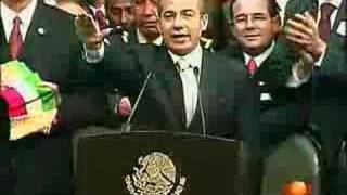 Toma de Posesión de Felipe Calderon  Presidente Constitucional de México [upl. by Trix]