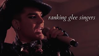 ranking all glee singers [upl. by Jedd43]