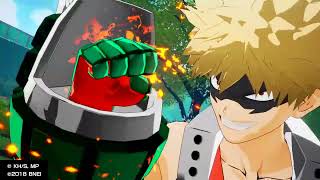 Shota Aizawa vs Katsuki Bakugo  My hero ones justice [upl. by Macleod]