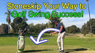 Stoneskip Your Way to Golf Swing Success The Side Arm Sling Action golfcoach golf golfswing [upl. by Penn]